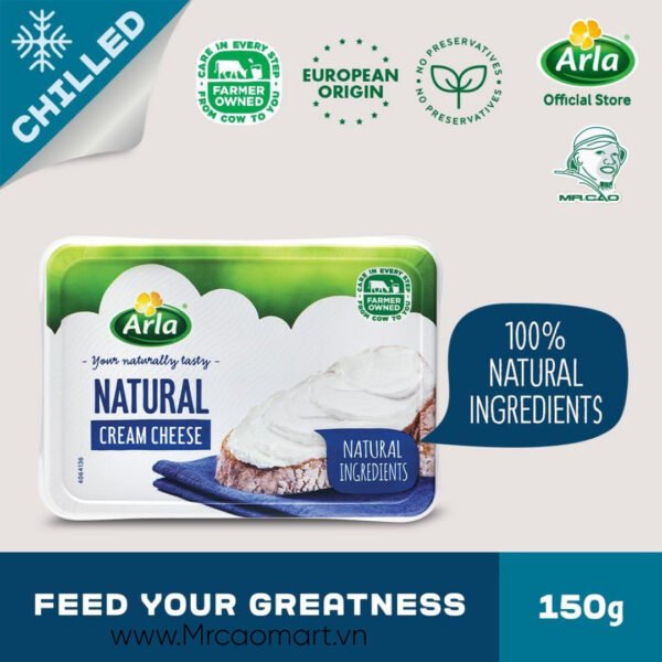 3 cream cheese Arla 150g