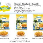 3 bảng tính khoai tây Mydibel