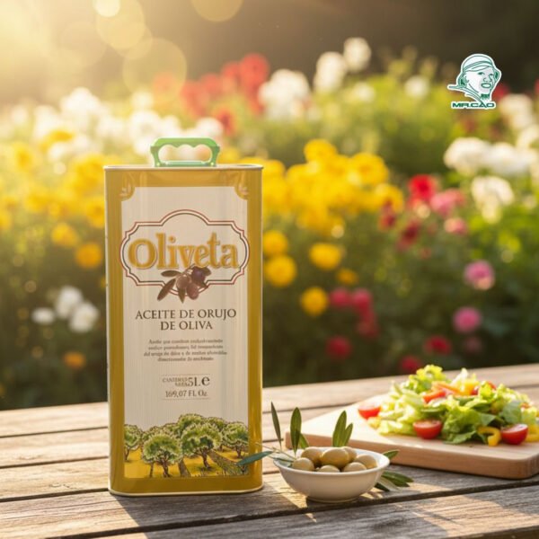 2 can thiếc dầu olive 5 lit