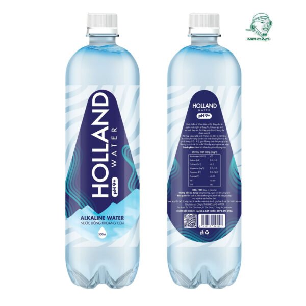 3 nước khoáng kiềm holland