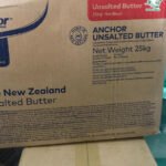 3 thùng bơ anchor 25kg