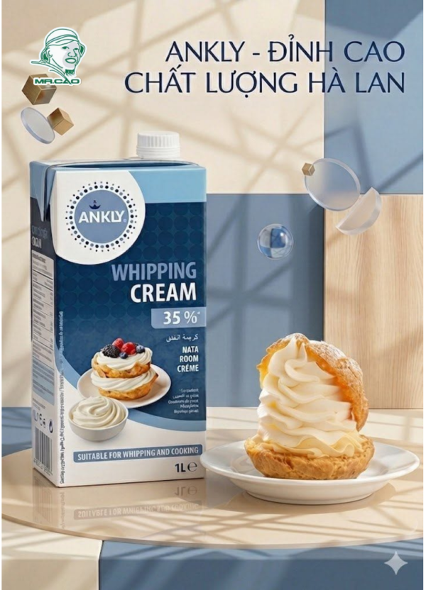 1 whipping cream Ankly a